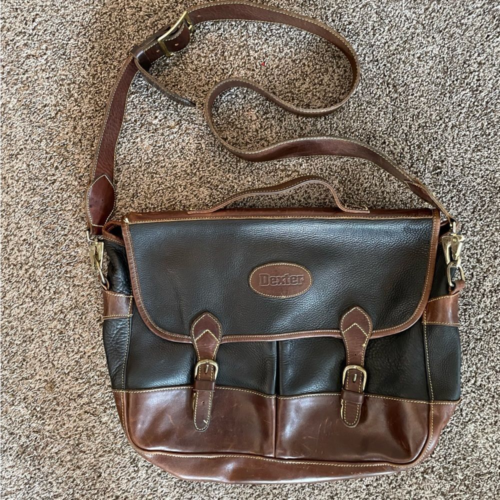 Dexter Leather Messenger Bag  